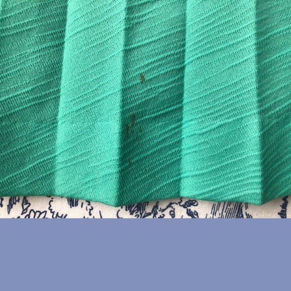 Petites by Butte Vintage Jade Green Dress & Jacket - Picture 9 of 14